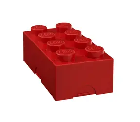 LEGO® Box na svačinu 100 x 200 x 75 mm - červená