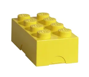 LEGO® Box na svačinu 100 x 200 x 75 mm - žlutá