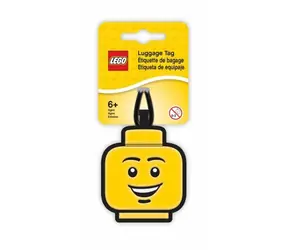 LEGO® Iconic Jmenovka na zavazadlo - hlava kluka