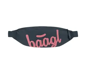 BAAGL Ledvinka Snap Logo růžová GRS