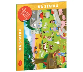 Čti a nalepuj – NA STATKU, kniha se samolepkami