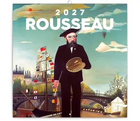 NOTIQUE Poznámkový kalendář Henri Rousseau 2027, 30 x 30 cm