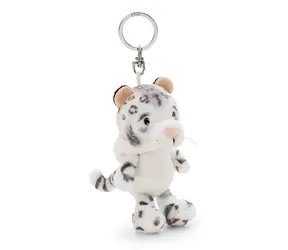 NICI GREEN Klíčenka sněžný leopard Eleni Snowbell 10 cm