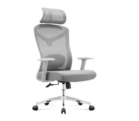 Mark Adler Manager 2.6 šedá / Kancelářské ergonomické křeslo / nosnost 130 kg