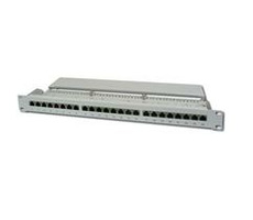 DIGITUS Patch panel, Cat6 19" 24xSTP RJ45