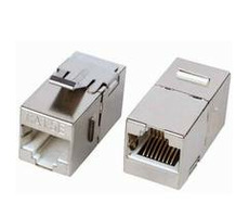 DIGITUS CAT 6 Modular Coupler, shieldedRJ45 to RJ45 For panel connection