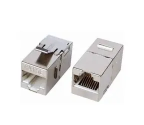 DIGITUS CAT 6 Modular Coupler, shieldedRJ45 to RJ45 For panel connection