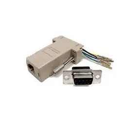 PremiumCord Redukce 9F-RJ45 zásuvka