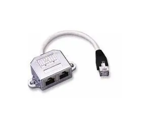 PremiumCord Modulární RJ45 distributor 2 porty 10/100Base T