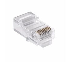 PremiumCord konektor RJ45 Cat6 1ks - skádaný / pro drát i lanko