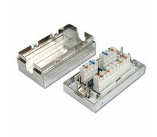 PremiumCord Junction Box, CAT6, Full Shielded,LSA