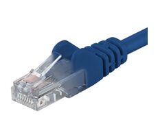 PremiumCord UTP CAT6 1m / Patch kabel / RJ45-RJ45 / modrá