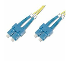 DIGITUS Fiber Optic Patch Cord, SC to SC Singlemode 09/125 µ, Duplex Length 2m