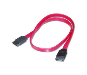 PremiumCord 1,0m datový kabel SATA150/300 červený