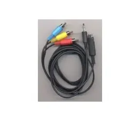 PremiumCord Kabel S-video+sjack3.5"- 3xCINCH, 2m+kond.