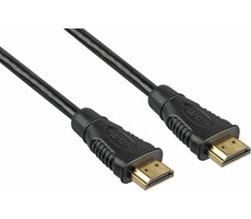 PremiumCord HDMI 1.4 - 5m / Propojovací kabel / HDMI-HDMI / černá