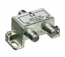 PremiumCord antenní rozbočovač na F konektory  1-2 výstupy  5-1000 MHz