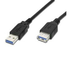 PremiumCord USB 3.0 kabel A<->A prodlužovací 1m / Super-speed 5Gbps
