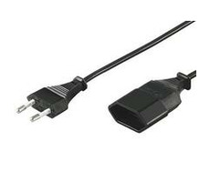 PremiumCord Kabel síťový prodlužovací dvojvidlice 230V 5m