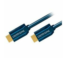 ClickTronic HQ OFC kabel HDMI male <> HDMI male, zlacené, HDMI High Speed with Ethernet, 3D, 7.5m