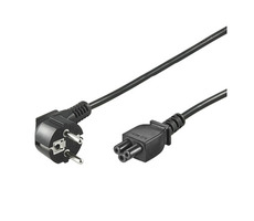 PremiumCord Kabel síťový 230V k notebooku 2m, trojlístek "Mickey Mouse"