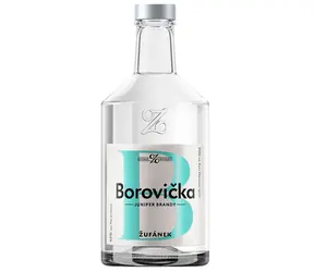 Žufánek Borovička 45% 0,5l