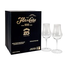 Flor de Cana 25y 40% 0.7 l (dárkové balení 2 sklenice)