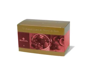 Manuel Caffé Wild Berries Flavoured Infusion Tea (20 sáčků) / Ovocný čaj / Lesní plody