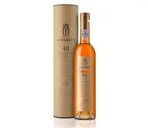J.H. Andresen Century 40 Year Old White Port 20% 0,75l v dárkové tubě