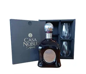 Casa Noble Anejo 40% 0,7l v dřevěné dárkové krabičce + 2 skleničky