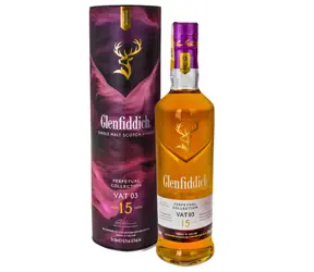 Glenfiddich VAT 03 Perpetual Collection 15 YO Whisky 50.2% 0,7l v dárkové tubě