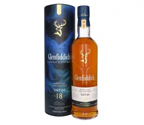 Glenfiddich VAT 04 Perpetual Collection 18 YO Whisky 47.8% 0,7l v dárkové tubě