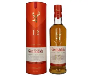 Glenfiddich 12 YO Tripple Oak Whisky 40% 0,7l v dárkové tubě