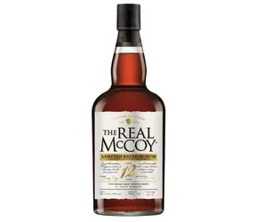The Real McCoy 12 YO Limited Edition Madeira 46% 0,7l v dřevěné dárkové krabičce + 2 skleničky