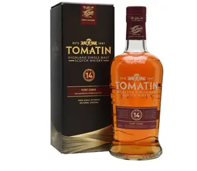 Tomatin 14 YO Port Casks 46% 0,7l v dárkové krabičce