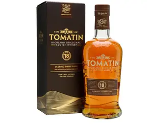 Tomatin 18 YO Oloroso Sherry Casks 46% 0,7l v dárkové krabičce