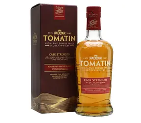Tomatin Cask Strenght Burbon a Sherry Casks 57,5% 0,7l v dárkové krabičce
