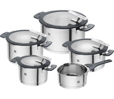 Zwilling Simplify Sada hrnců stříbrno-černá 5 ks / nerezová ocel / doprodej
