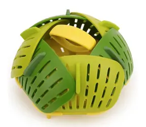 Joseph Joseph skládací pařáček Bloom™ zelená / plast 