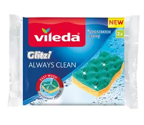 Vileda Glitzi Always Clean (2ks) / houbička na nádobí