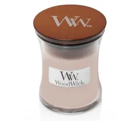 WoodWick Vanilla & Sea Salt 85g - váza malá / doba hoření: až 20 h