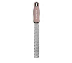 Microplane Premium Classic šedorůžová / jemné struhadlo / 32.5 cm / nerezová ocel 