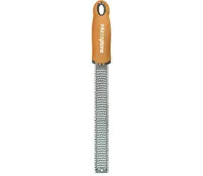 Microplane Premium Classic tmavě-žlutá / jemné struhadlo / 32.5 cm / nerezová ocel