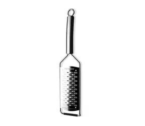 Microplane Gourmet Grater plátkovací struhadlo strouhací páska černá / 31.2 x 7.5 x 3 cm / jemná nerez ocel