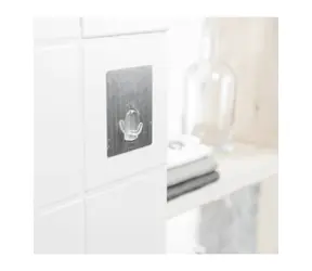 Compactor Bestlock Magic KITCHEN Náhradní samolepicí podložka stříbrná / bez vrtání