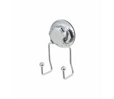 Compactor Bestlock Dvojitý háček do kuchyně s přísavkou chromovaná / Nosnost: až 6kg / bez vrtání
