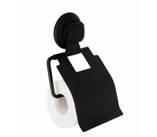 Compactor Bestlock Black Magic Držák toaletního papíru s přísavkou černá / bez vrtání