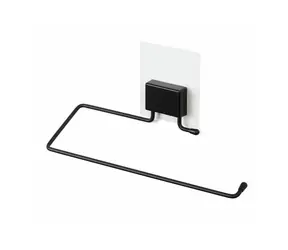 Compactor Bestlock Black Magic Malý samolepicí držák na ručník černá / bez vrtání