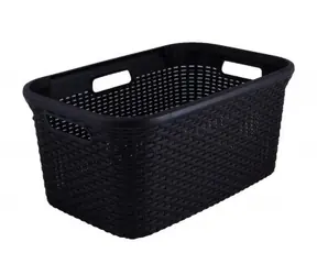 Curver RATTAN 45l Koš na čisté prádlo hnědá / doprodej