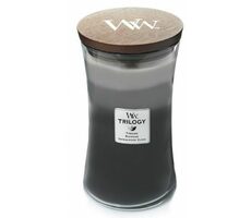 WoodWick Trilogy Warm Woods 610g - váza velká / doba hoření: až 120 h